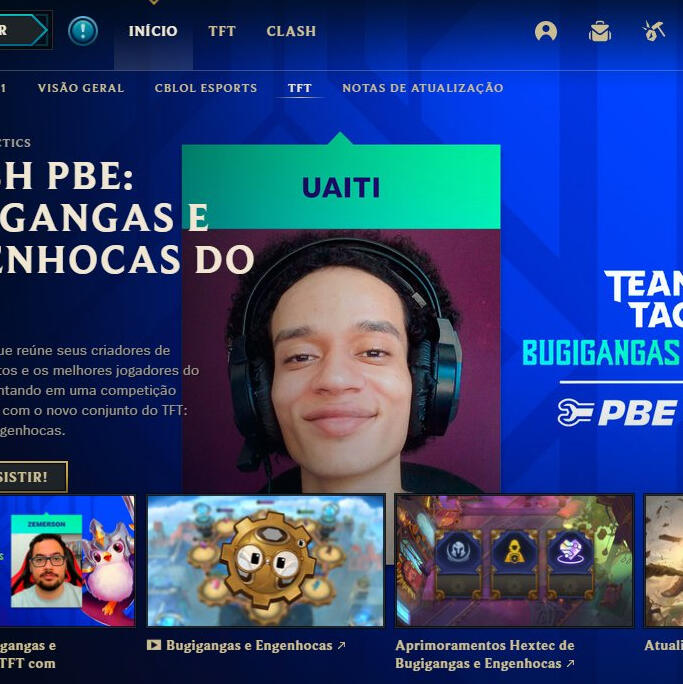 Clash PBE: Bugigangas e Engenhocas